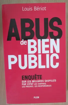 Livre - Abus de bien public