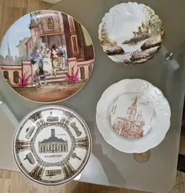 assiettes murales