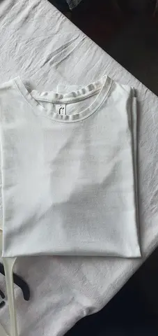 tee shirt blanc mixte