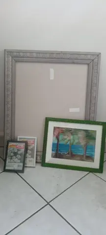 Cadre miroir, photo, tableau