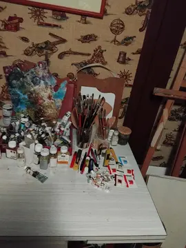 Outillage et accessoires pour peinture artistique