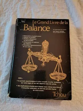 Le Grand Livre De La Balance – 1er Janvier 1979 Éditeur : Tchou par Henri LATOU Date de publicat