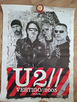 Affiche U2 "Vertigo Tour" de 2005