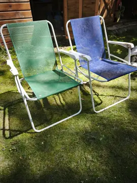 2 chaises de plage
