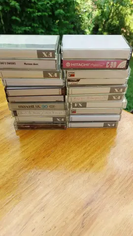 20 cassettes enregistrables