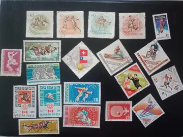 Timbres // Hongrie thématique sports