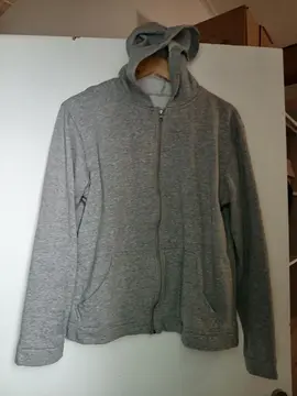 gilet à capuche femme