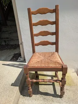chaises bois massif