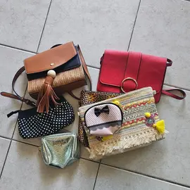 Lot sacs pochettes