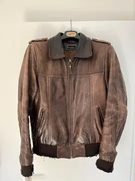 Blouson en cuir
