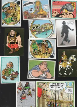 LOT AUTOCOLLANT PANINI CARREFOUR ASTERIX 60 ANS D"AVENTURES