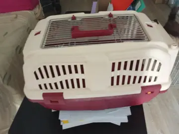 donne cage de transport pour chat