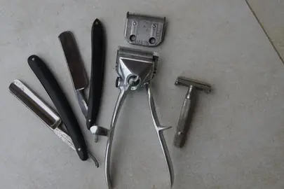 Instruments du barbier et du coiffeur