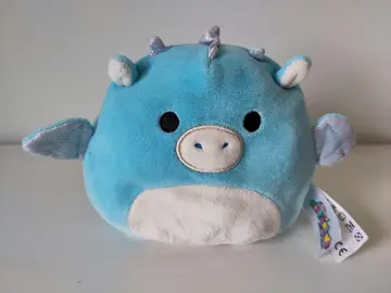 Peluche Squishmallows Flip A Mallows dragon bleu/licorne
