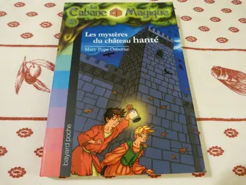Livre Les mystères du château hanté - La Cabane Magique