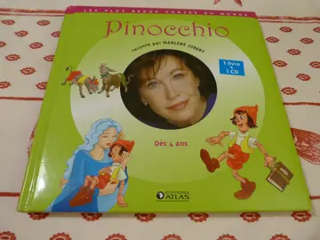 Livre-CD Pinocchio raconté par Marlène Jobert