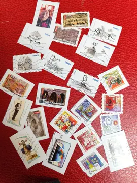 lot unique timbres Français 2010