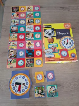 jeux pour apprendre l'heure.
