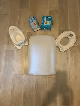 KIT bébé Pot, Réducteur, Matelas à langer, Couche piscine