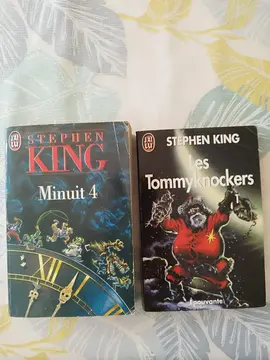 2 livres de Stephen King