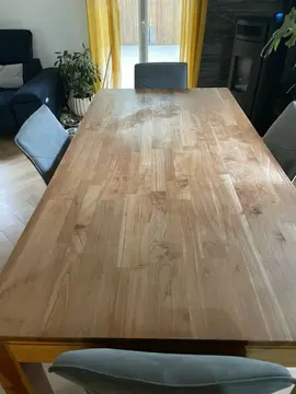 Table en teck intérieur