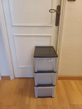 petit meuble en plastique 3 tiroirs