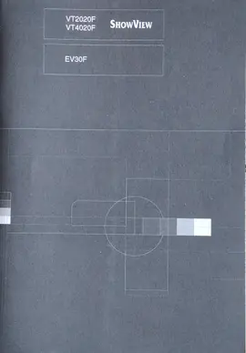 Notice THOMSON ShowView VT2020F, VT4020F, EV30F
