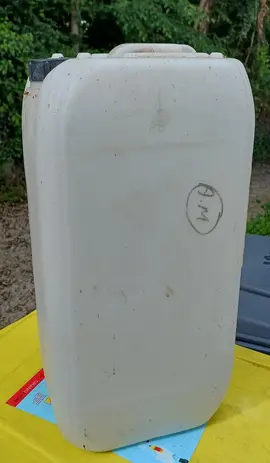 Bidon 25 litres pour stockage de liquide non comestible