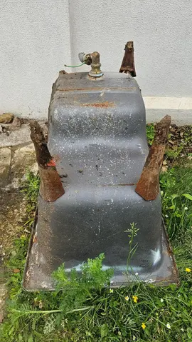 Baignoire sabot en fonte