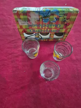Ensemble 3 petits verres
