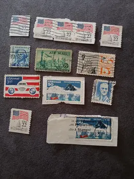 timbres canada et usa