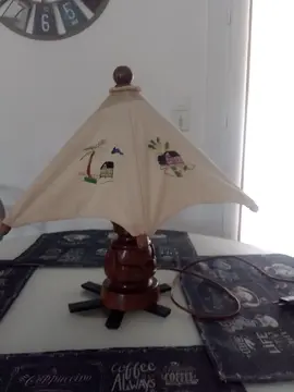 lampe de chevet style asiatique
