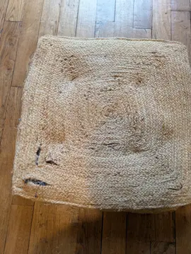 Coussin en osier