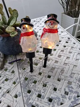 bonshomme de neige lumineux