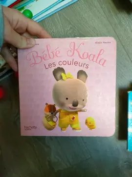 livre pour enfant bébé koala les couleurs