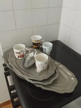plateau et tasses
