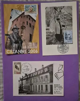 Timbres - lot cartes postales (2)