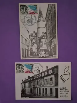 Timbres - Lot cartes postales (4)