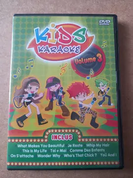 dvd Kids karaoke 3