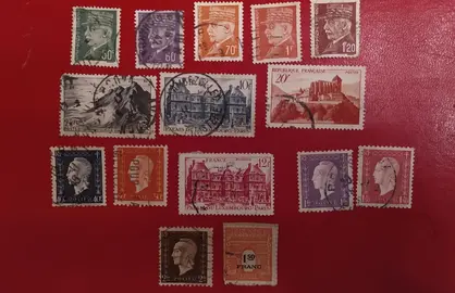 timbres anciens, lot 240