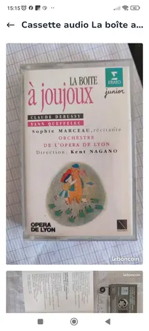 cassettes audio pour enfant