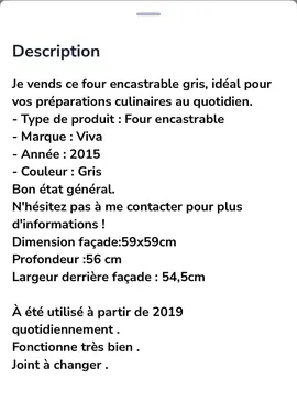 four encastrable