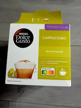 4 dosettes Cappuccino Dolce Gusto
