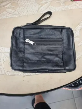 sacoche homme cuir noir