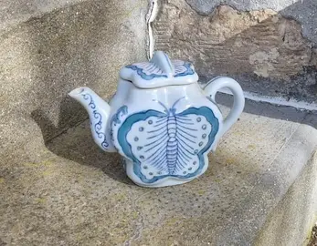 Théière papillon