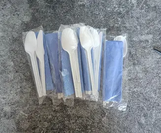 Couvert plastique