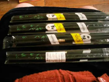 5 PAIRES DE BAGUETTES JAPONAISES