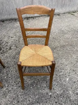 chaise en bois