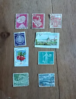 Timbres Allemagne et Suisse - Lot A
