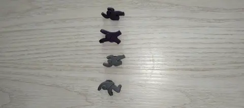 bonshommes Marqueurs de verre